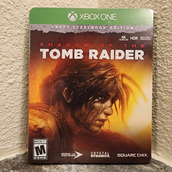 Game - Shadow of the Tomb Raider [Croft Steelbook Edition] - Xbox One - Picture 1 of 4
